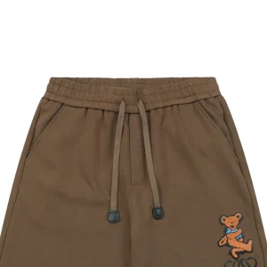 L Towel Bear Patch Shorts