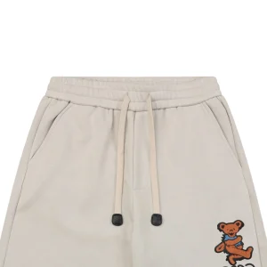 L Towel Bear Patch Shorts