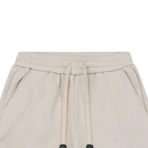 L Towel Bear Patch Shorts White