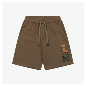 L Towel Bear Patch Shorts
