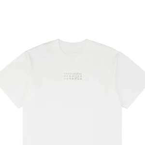 Maison Margiela Numeric Logo 6 Chest T-shirt White
