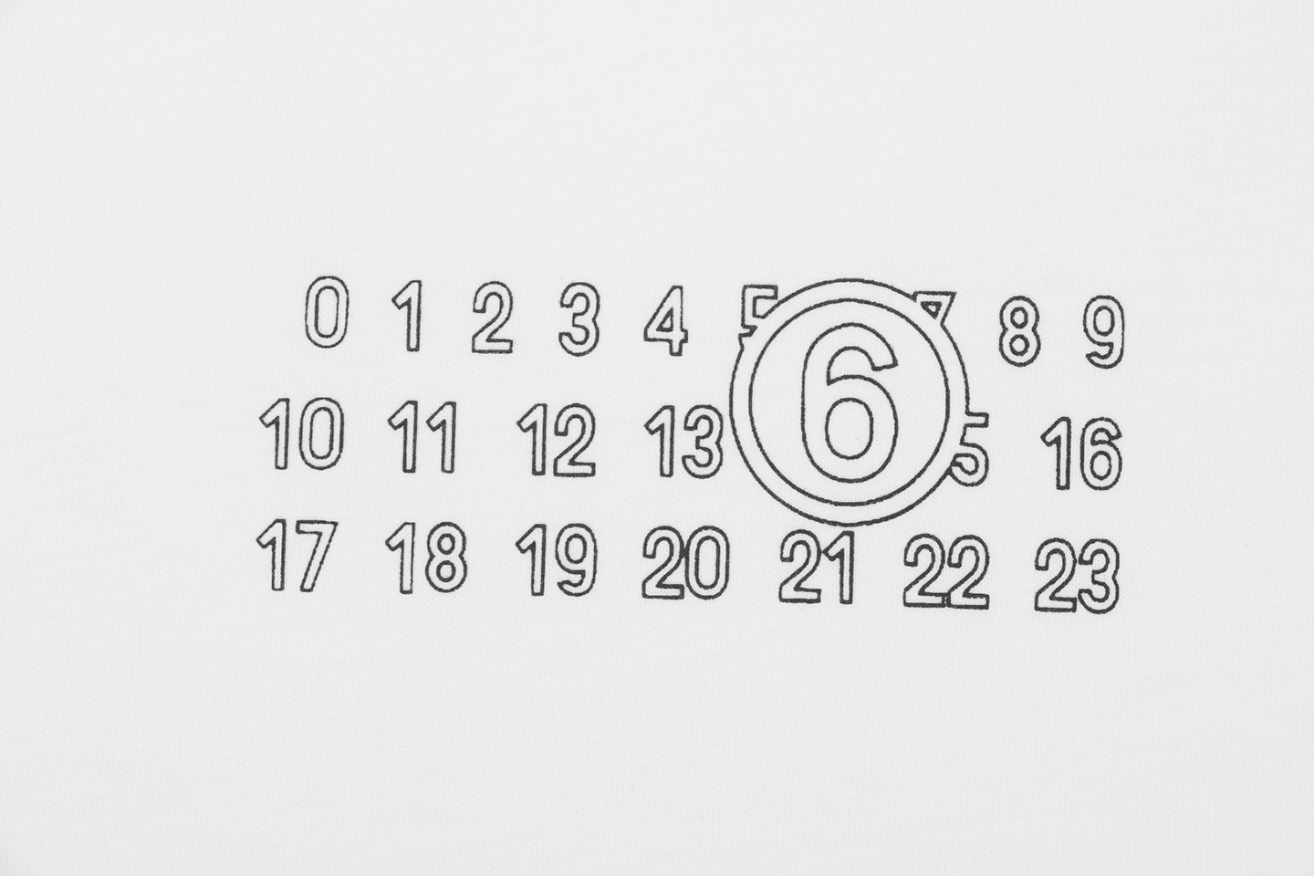 Front side Print White