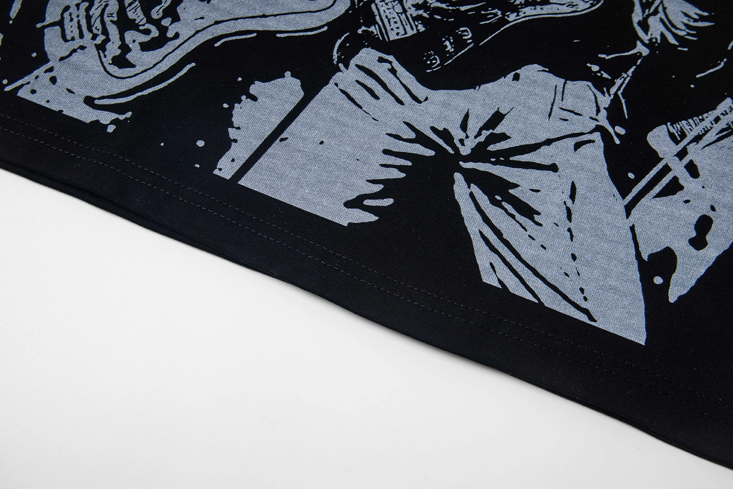 Mixed Emotion Alien Band Black Shirt8