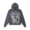 Mixed Emotion Angel Charcoal Hoodie