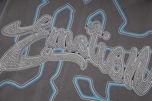 Mixed Emotion Angel Charcoal Hoodie3