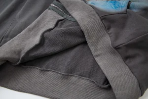 Mixed Emotion Angel Charcoal Hoodie5