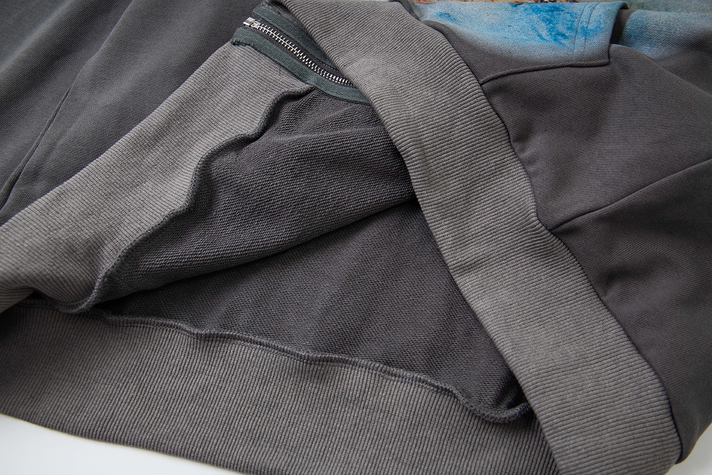 Mixed Emotion Angel Charcoal Hoodie5