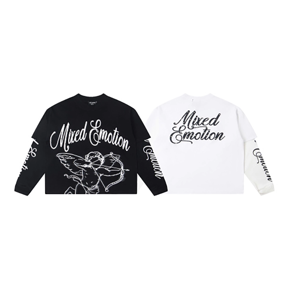 Mixed Emotion Angel Script Shirt