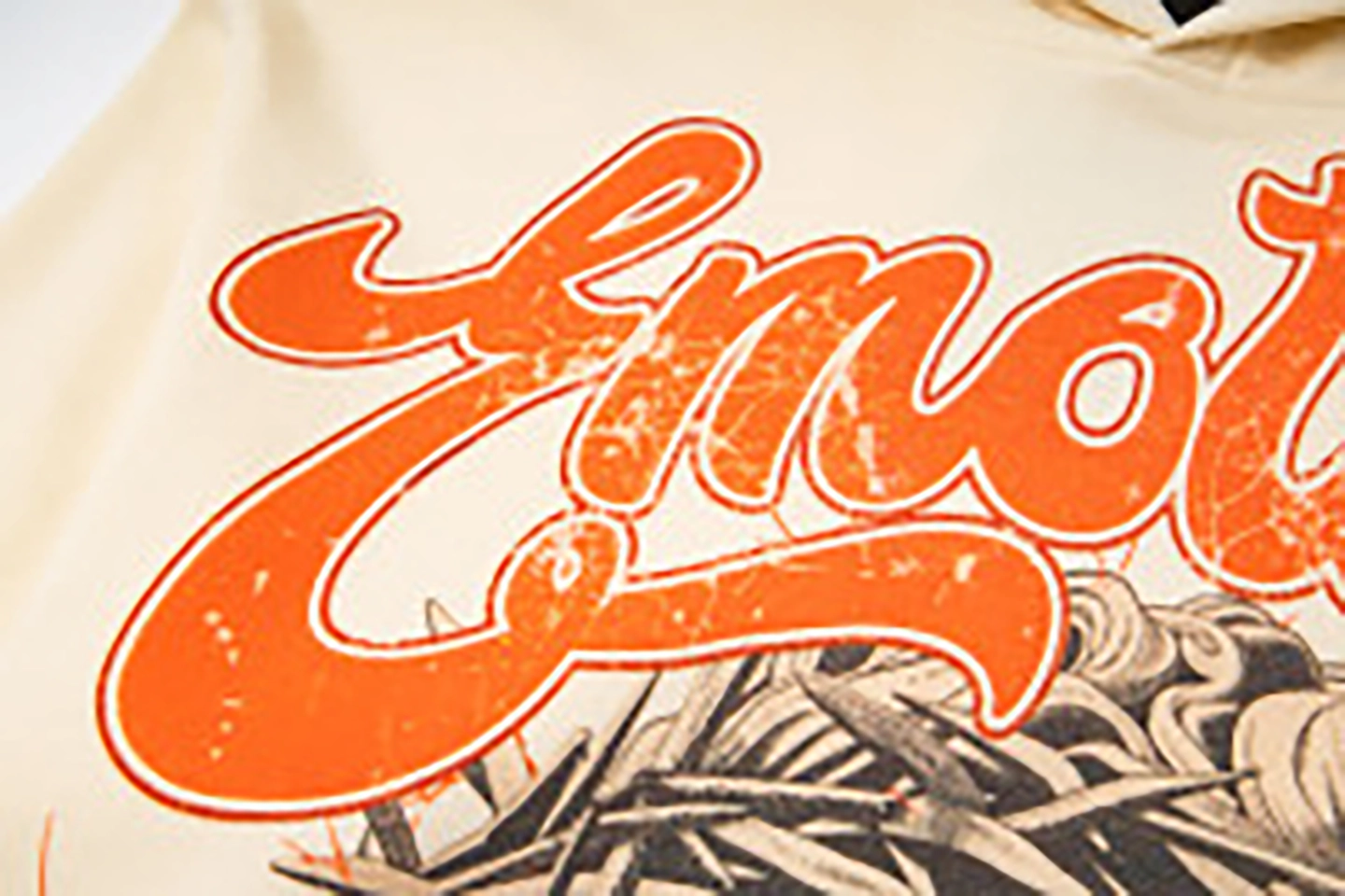 Mixed Emotion Blind Messiah Cream Hoodie13