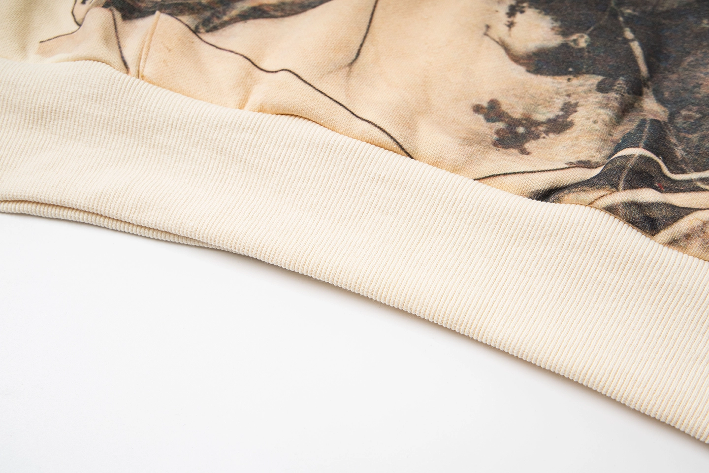 Mixed Emotion Blind Messiah Cream Hoodie4