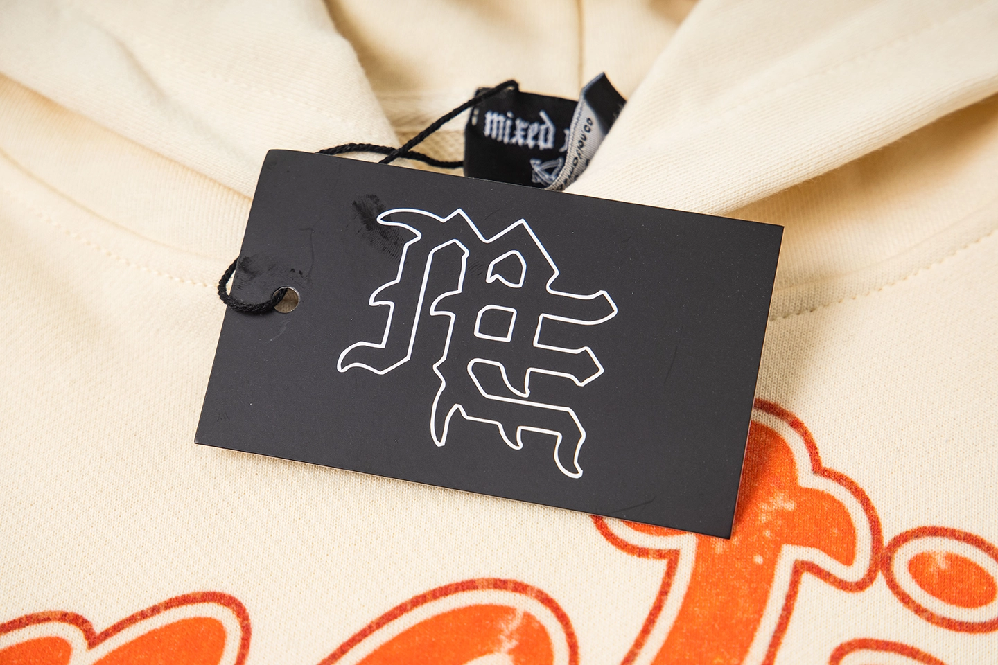 Mixed Emotion Blind Messiah Cream Hoodie5