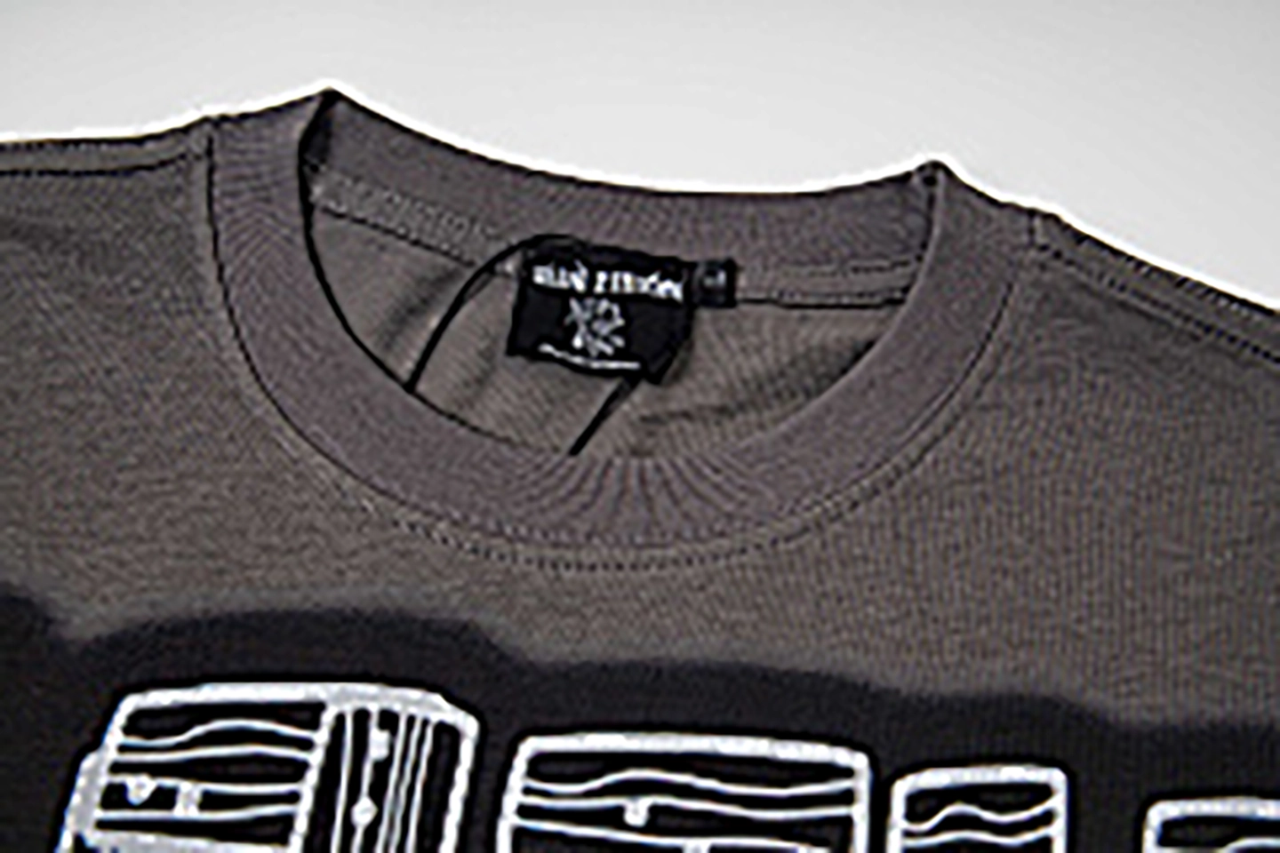 Mixed Emotion Cosmic Dystopia Grey Shirt11