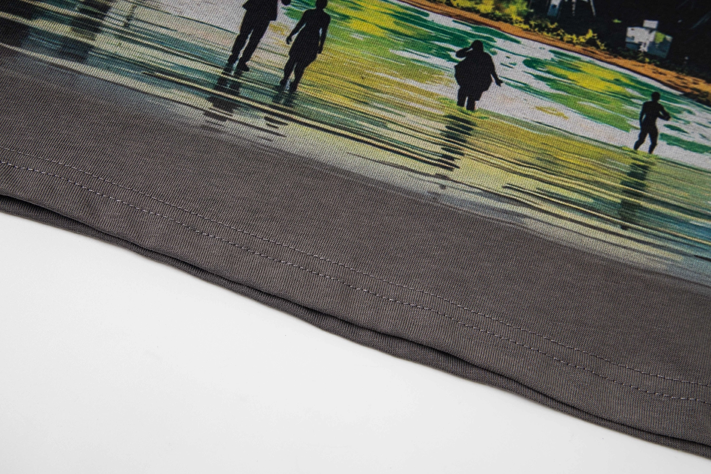 Mixed Emotion Cosmic Dystopia Grey Shirt6