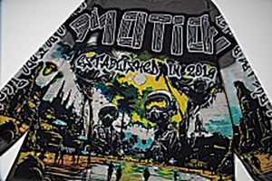 Mixed Emotion Cosmic Dystopia Grey Shirt9