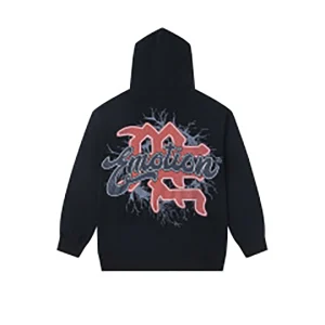 Mixed Emotion Fallen Angel Black Hoodie16