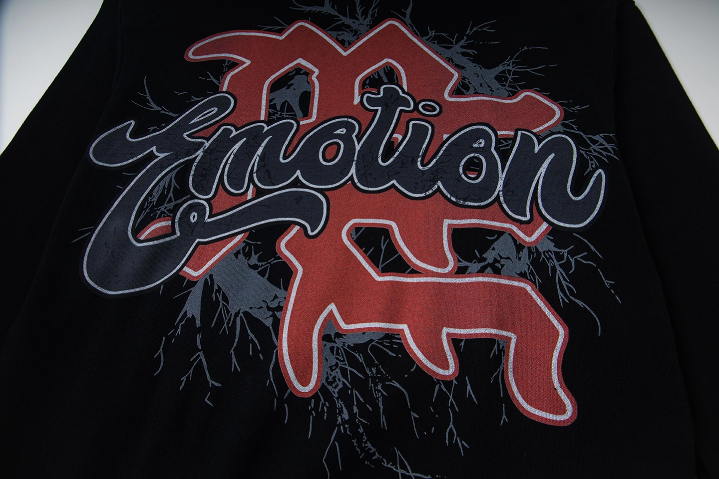 Mixed Emotion Fallen Angel Black Hoodie2