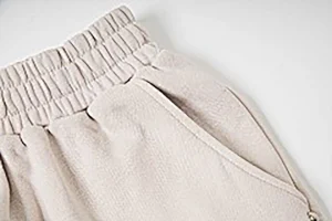 Mixed Emotion Gothic Snap Pants White