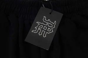 Mixed Emotion Gothic Snap Pants Black