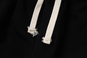 Mixed Emotion Gothic Snap Pants Black