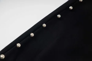 Mixed Emotion Gothic Snap Pants Black