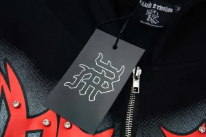 Mixed Emotion Love Over Fear Black Hoodie6