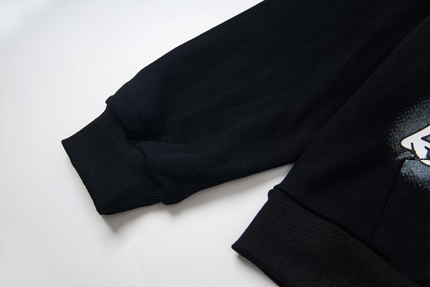 Mixed Emotion Love Over Fear Black Hoodie9