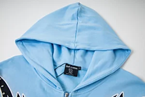 Mixed Emotion Love Over Fear Sky Blue Hoodie12