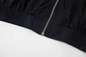 Mixed Emotion Rhinestone Logo Track Black Jacket8