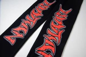 Mixed Emotion Starburst Logo Black Pants7