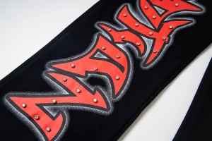 Mixed Emotion Starburst Logo Black Pants8