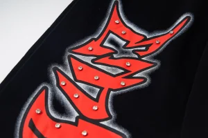 Mixed Emotion Starburst Logo Black Pants9