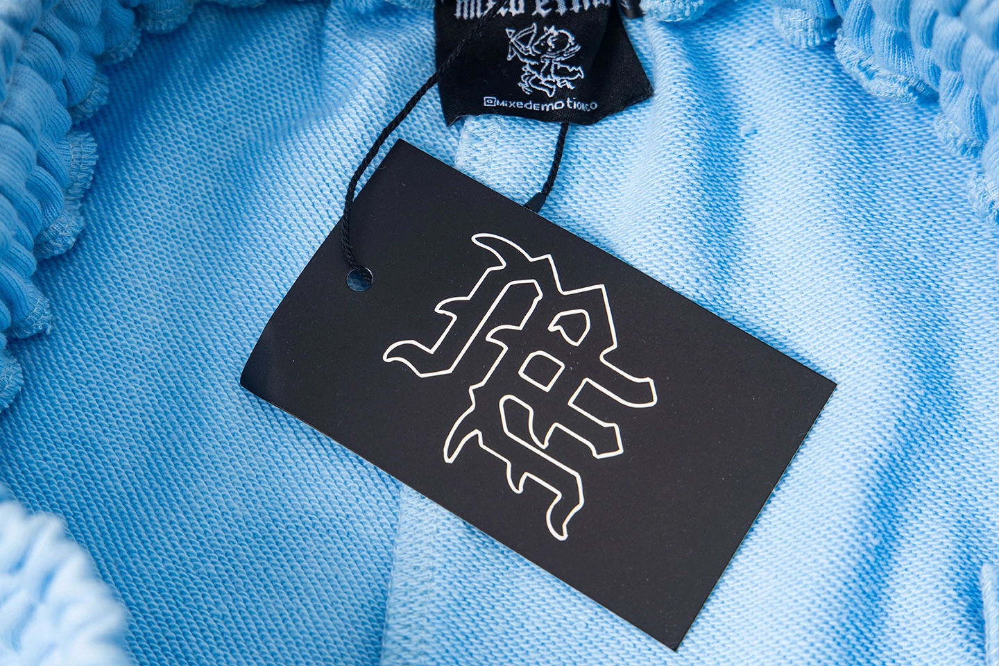 Mixed Emotion Starburst Logo Sky Blue Pants2