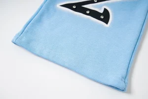 Mixed Emotion Starburst Logo Sky Blue Pants5