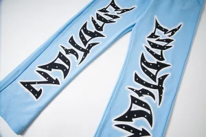 Mixed Emotion Starburst Logo Sky Blue Pants6