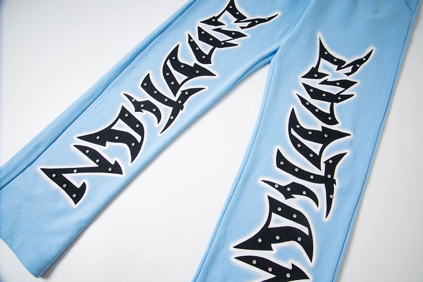 Mixed Emotion Starburst Logo Sky Blue Pants6