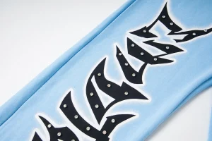 Mixed Emotion Starburst Logo Sky Blue Pants8