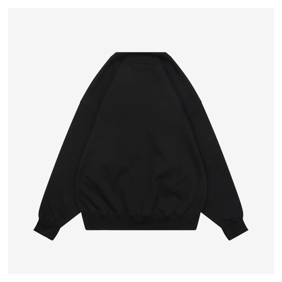 Nike x Stussy Box Logo Embroidered Fleece Shirt Black