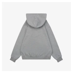 Nike × Stussy Box Logo Fleece Hoodie Grey