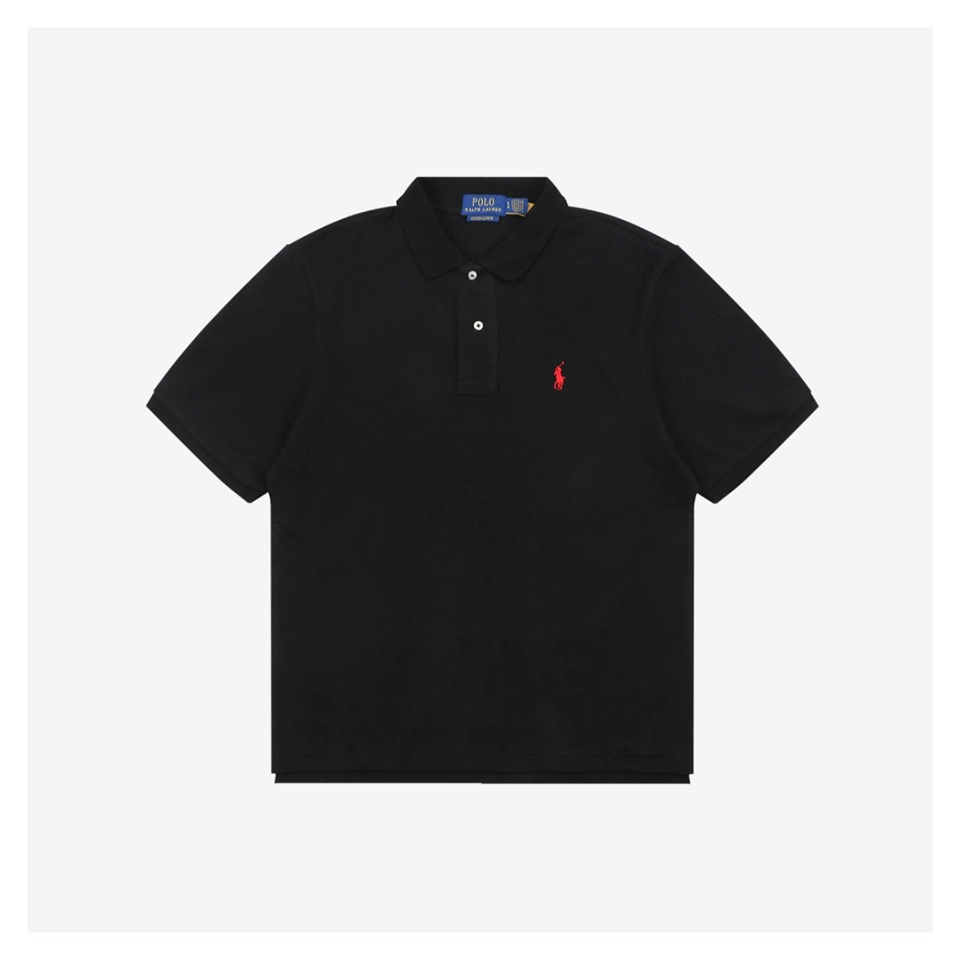 Ralph Lauren Embroidered Pony Logo Polo T-shirt