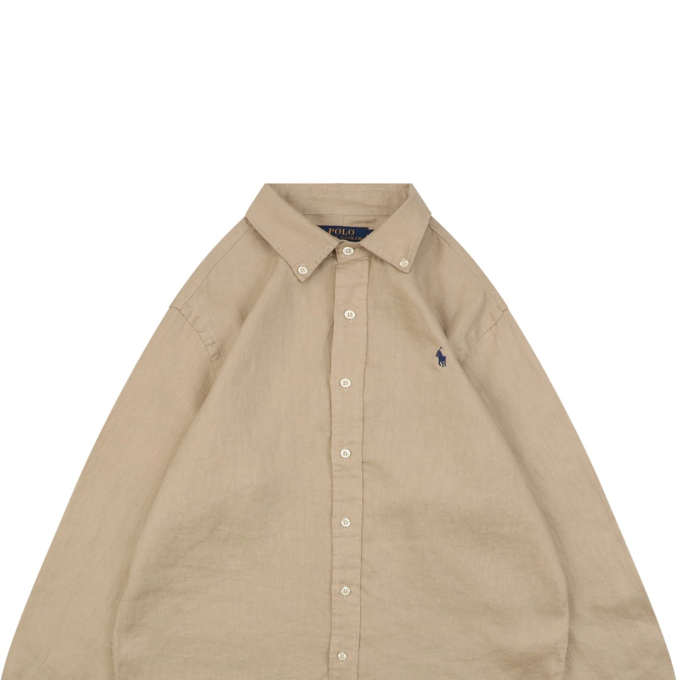Ralph Lauren Linen Shirt Khaki