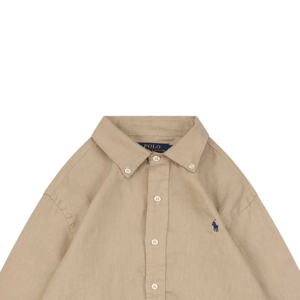 Ralph Lauren Linen Shirt Khaki
