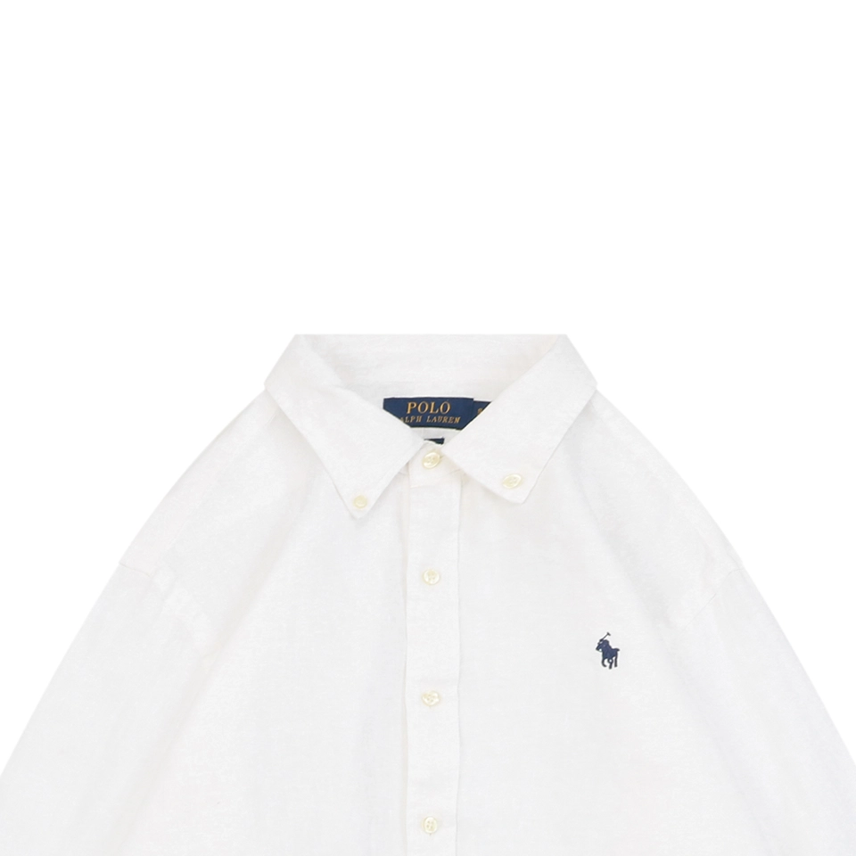 Ralph Lauren Linen Shirt White