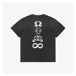 Saint Michael Candle Print T-shirt9.jpeg