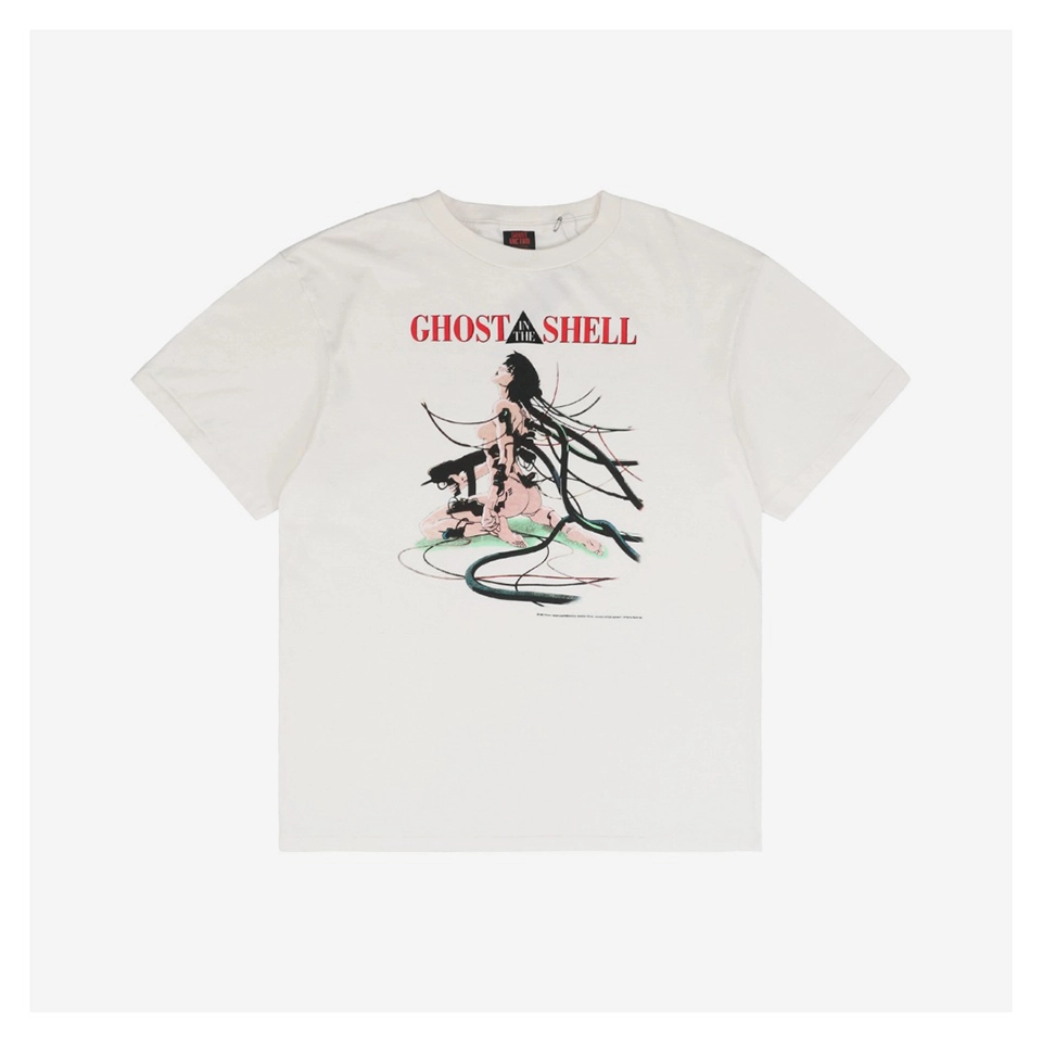 Saint Michael Ghost in the Shell Cable Graphic T-shirt