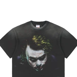 Saint Michael Joker Portrait Graphic T-shirt