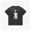 Saint Michael Red-Eyed Alien Graphic T-shirt