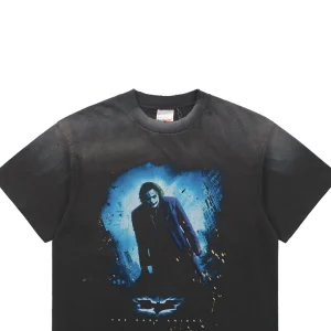 Saint Michael The Dark Knight Joker Print T-shirt