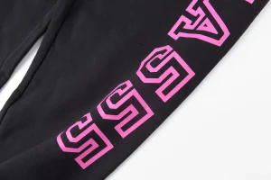 Sp5der 555 Arachnophobia Black Sweatpants10