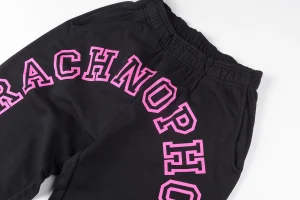 Sp5der 555 Arachnophobia Black Sweatpants4