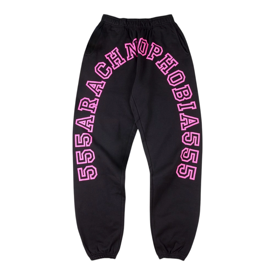Sp5der 555 Arachnophobia Black Sweatpants